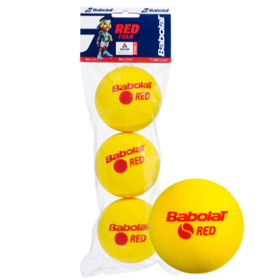 BALLES RED FOAM x3