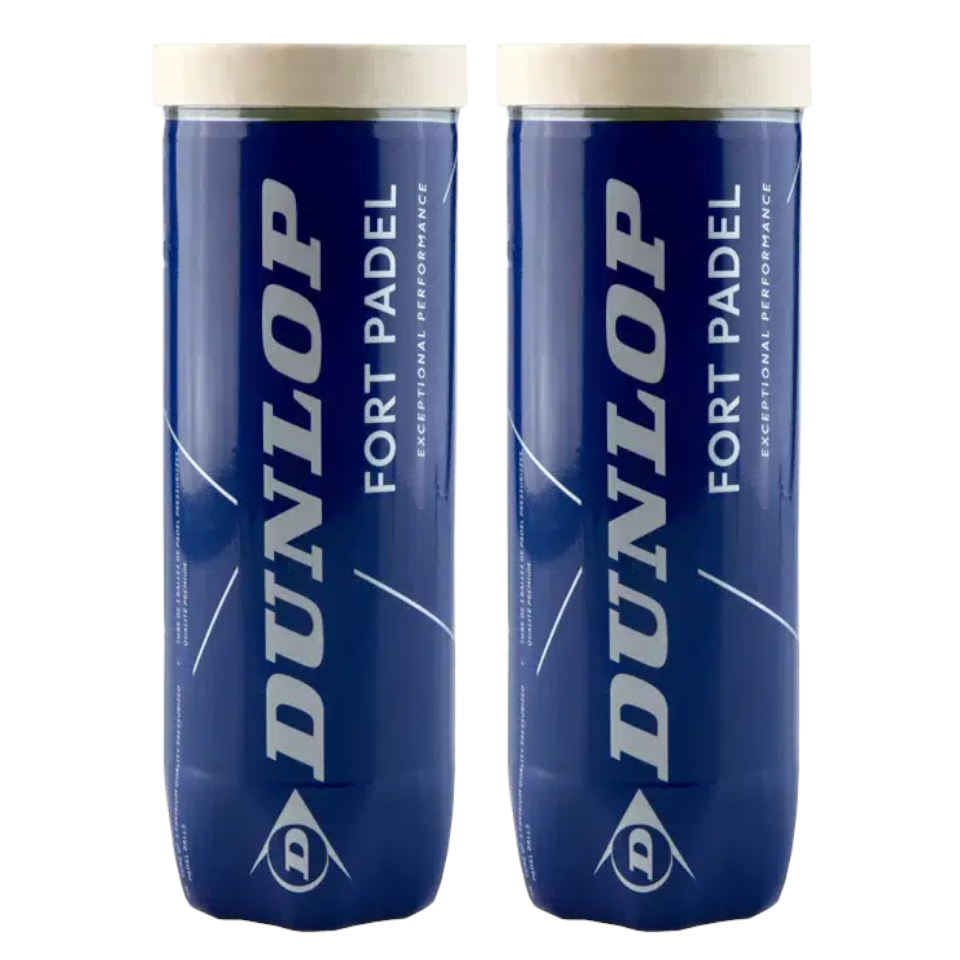 BALLES DUNLOP FORT PADEL X3